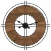 Sale Atmosphera Créateur D'Intérieur Horloge Dorian D65cm marron - Atmosphera