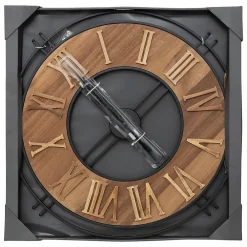 Sale Atmosphera Créateur D'Intérieur Horloge Dorian D65cm marron - Atmosphera
