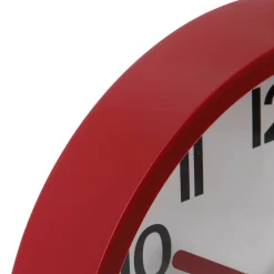 Atmosphera Créateur D'Intérieur Horloge en plastique - D22 cm - Noir- Atmosphera* Horloge