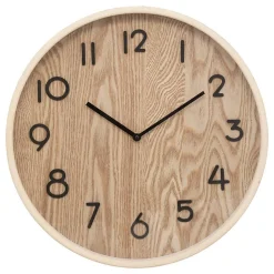 Atmosphera Créateur D'Intérieur Horloge Ivana - bois et verre - D38 cm - Atmosphera* Horloge