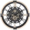 Atmosphera Créateur D'Intérieur Horloge mécanique bois D80cm - Atmosphera* Horloge