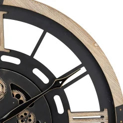 Atmosphera Créateur D'Intérieur Horloge mécanique bois D80cm - Atmosphera* Horloge