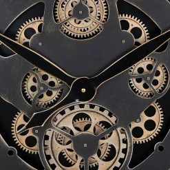 Atmosphera Créateur D'Intérieur Horloge mécanique bois D80cm - Atmosphera* Horloge