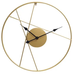 Sale Dada Art Horloge murale dorée ronde⌀60 cm