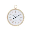 Best J-Line Horloge murale en rotin naturel 55.5x4.5x64 cm