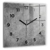 Hot Wallfluent Horloge murale 60x60 cm Avec chiffres Aiguilles noires Mur industriel 1 pcs