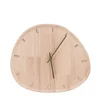 Clearance Ornami Horloge organique en bois 35x30cm