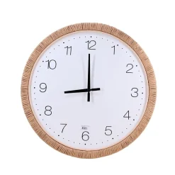 Clearance Ornami Horloge ronde contour rotin 54cm