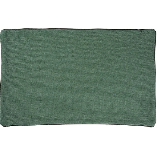 Linder Housse de coussin en coton et chanvre (30x50 cm - Vert)* Coussin Pour Canapé