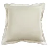 Best GoodHome Housse de coussin en lin Ambala beige lin l.45 x H.45cm