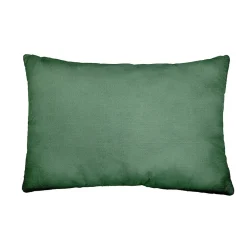 Clearance Ornami Housse de coussin Fosca feuille d'eucalyptus vert L.50 x l.30cm