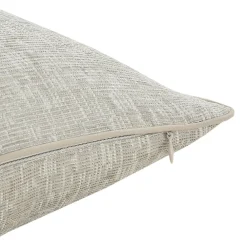 Clearance GoodHome Housse de coussin Jind beige l.45 x H.45cm
