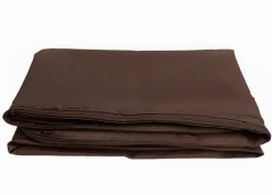 Setgarden Housse de coussin pour palette de dimensions 120x80x10cm housse de coussin protection avec fermeture éclair taie d'oreiller marron* Coussin Palette