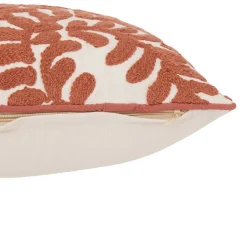 Atmosphera Créateur D'Intérieur Housse de coussin Sienna 40x40cm terracotta - Atmosphera* Housse De Coussin|Housse De Coussin
