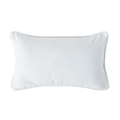 Best Homescapes Housse de coussin uni blanc cassé, 30 x 50 cm -