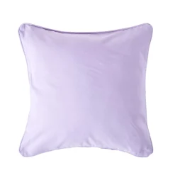 Homescapes Housse de coussin uni mauve, 30 x 30 cm -* Housse De Coussin|Housse De Coussin