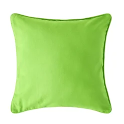 Homescapes Housse de coussin uni vert, 60 x 60 cm -* Housse De Coussin|Housse De Coussin