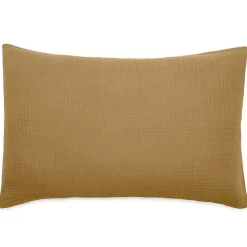 Linnea Housse de coussin 40x60 cm coton collection PAROS marron houblon* Housse De Coussin|Housse De Coussin