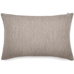 Linnea Housse de coussin 40x60 cm collection SYRACUSE tissu Oléfine gris lin* Housse De Coussin|Housse De Coussin