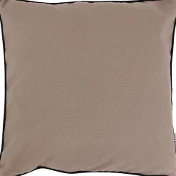 New Linnea Housse de coussin 45x45 cm MONTSEGUR marron Tourterelle