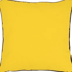 Linnea Housse de coussin 40x40 cm MONTSEGUR jaune Curcuma