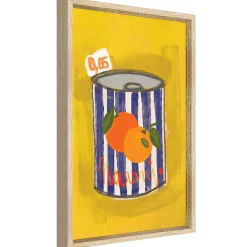 Clearance CM Creation Image encadrée fruits jaune l.33 x L.43 cm