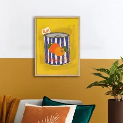 Clearance CM Creation Image encadrée fruits jaune l.33 x L.43 cm