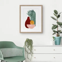 Sale Dada Art Image encadrée vases l.40 x H.50 cm multicolore