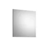Chb Collection Kai - Miroir (L/H/P : 90x87x2 cm) en imitation argent fumé* Miroir|Miroir