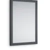 New Trio Kim - Miroir avec cadre - Anthracite - 48x68cm