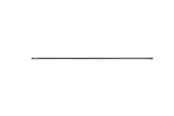 GoodHome Kit barre de rideau avec support 30/50 Konera Nickel* Barre De Rideau Pour Vitrage