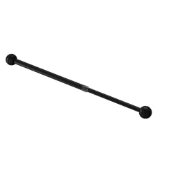 Best GoodHome Kit Barre de vitrage Dokos extensible ⌀7/9mm Long.70/100cm noir