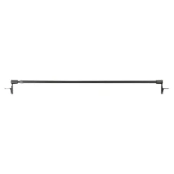 GoodHome Kit Barre de vitrage extensible ⌀7/9mm Long.50/80cm argent* Barre De Rideau Pour Vitrage