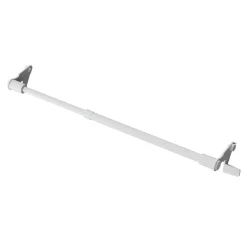 Outlet GoodHome Kit Barre de vitrage extensible ⌀7/9mm Long.50/80cm blanc