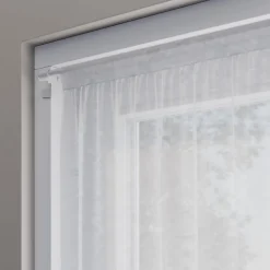 Outlet GoodHome Kit Barre de vitrage extensible ⌀7/9mm Long.50/80cm blanc