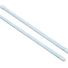 Sale Kit barres de rideaux 100/150 blanc mat x 2