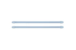 Kit barres de rideaux 30/50 blanc mat x 2* Barre De Rideau Pour Vitrage