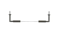 Clearance Kit câble pour rideau 5 m à fixer au mur, Koufo