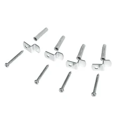 Discount Diall Kit de fixation pour miroir , lot de 4