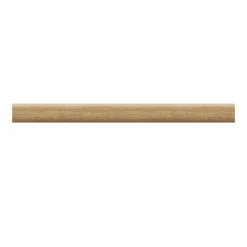 Sale GoodHome Kit de tringle à rideau extensible simple embout boule Syros effet chêne 200/330cm Ø25/28mm