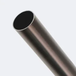 Boulet Kit de tringle à rideaux Carbone 300cm Diam.20mm Embout Capuchon - Fixation Mur -* Kit De Barre De Rideau