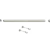 Riel Chyc Kit de tringle argent mat 2 m x 28 mm (2 m - Argent)* Kit De Barre De Rideau