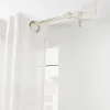 Discount Douceur D'Intérieur Kit de tringle extensible patiné or (120-210 cm - Blanc)