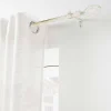 Sale Douceur D'Intérieur Kit de tringle extensible au style géométrique (120-210 cm - Blanc)