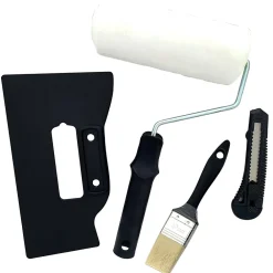 Kit pour pose de papier peint / fibre de verre - 4pièces* Outils Du Tapissier