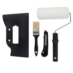Kit pour pose de papier peint / fibre de verre - 4pièces* Outils Du Tapissier