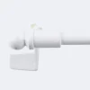 Boulet Kit tringle à rideaux Sans-Perçage Extensible. 60-80cm Blanc -* Tringle À Rideau À Composer