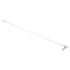 Lance rideaux Nisis 75cm blanc ⌀5mm x 75 cm* Rail À Rideaux