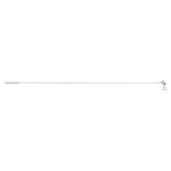 Lance rideaux Nisis 75cm blanc ⌀5mm x 75 cm* Rail À Rideaux