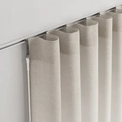Lance rideaux Nisis 75cm blanc ⌀5mm x 75 cm* Rail À Rideaux